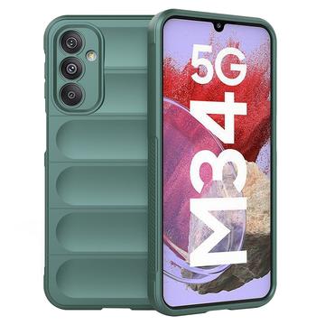 Samsung Galaxy F34/M34 5G Etui z TPU Rugged - Zieleń