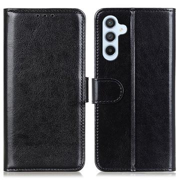 Samsung Galaxy F34/M34 5G Etui portfelowe z magnetycznym zamknięciem - czarny