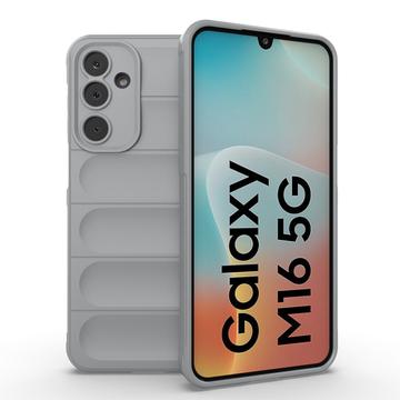 Samsung Galaxy M16/F16 Etui z TPU Rugged - Jasnoszary