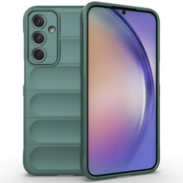 Samsung Galaxy M35 Etui z TPU Rugged - Zieleń