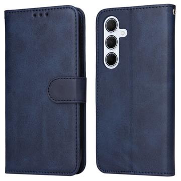 Samsung Galaxy M35 Etui portfelowe z magnetycznym zamknięciem - Błękit