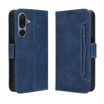Samsung Galaxy M36 Etui z portfelem na karty - niebieskie