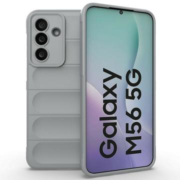 Samsung Galaxy M56 Etui z TPU Rugged - Jasnoszary