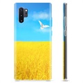 Etui TPU Ukraina - Samsung Galaxy Note10+ - Pole pszenicy