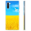 Etui TPU Ukraina - Samsung Galaxy Note10 - Pole pszenicy