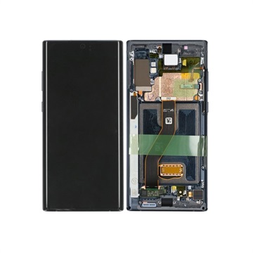 Samsung Galaxy Note10+ Panel Przedni & Wyświetlacz LCD GH82-20838A - Czerń