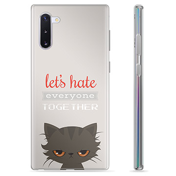 Etui TPU - Samsung Galaxy Note10 - Wściekły Kot