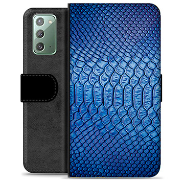 Etui Portfel Premium - Samsung Galaxy Note20 - Skóra