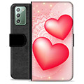 Etui Portfel Premium - Samsung Galaxy Note20 - Miłość