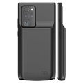 Samsung Galaxy Note20 Ultra Etui z Zapasową Baterią - 6000mAh - Czarne