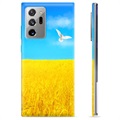 Etui TPU Ukraina - Samsung Galaxy Note20 Ultra - Pole pszenicy