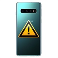 Naprawa Klapki Baterii Samsung Galaxy S10 - Prism Błękit