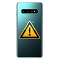 Naprawa Klapki Baterii Samsung Galaxy S10 - Prism Błękit