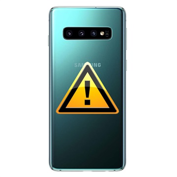 Naprawa Klapki Baterii Samsung Galaxy S10 - Prism Błękit