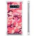 Etui Hybrydowe - Samsung Galaxy S10 - Różowe Moro