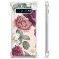 Etui Hybrydowe - Samsung Galaxy S10 - Romantyczne Kwiaty