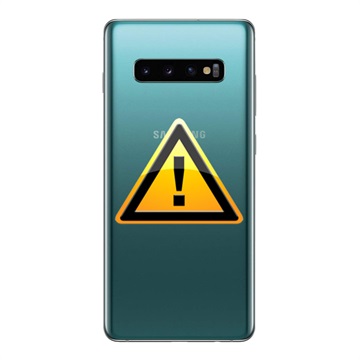 Naprawa Klapki Baterii Samsung Galaxy S10+ - Prism Zieleń
