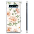 Etui Hybrydowe - Samsung Galaxy S10 - Kwiatowy