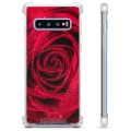 Etui Hybrydowe - Samsung Galaxy S10 - Róża