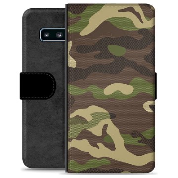 Etui Portfel Premium - Samsung Galaxy S10 - Moro