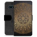 Etui Portfel Premium - Samsung Galaxy S10 - Mandala