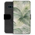 Etui Portfel Premium - Samsung Galaxy S10 - Tropiki