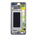 Samsung Galaxy S10+ Panel Przedni & Wyświetlacz LCD GH82-18849A - Czerń