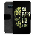 Etui Portfel Premium - Samsung Galaxy S10+ - No Pain, No Gain