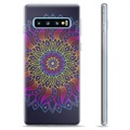 Etui TPU - Samsung Galaxy S10+ - Kolorowa Mandala