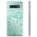 Etui TPU - Samsung Galaxy S10+ - Zielona Mięta