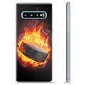 Etui TPU - Samsung Galaxy S10+ - Hokej na Lodzie