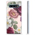 Etui TPU - Samsung Galaxy S10+ - Romantyczne Kwiaty