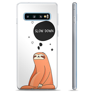 Etui TPU - Samsung Galaxy S10+ - Slow Down