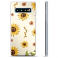 Etui TPU - Samsung Galaxy S10+ - Słonecznik