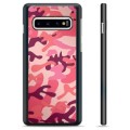 Obudowa Ochronna - Samsung Galaxy S10 - Różowe Moro