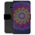 Etui Portfel Premium - Samsung Galaxy S10e - Kolorowa Mandala