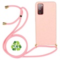 Samsung Galaxy S20 FE Etui Linia Eko Saii z Paskiem