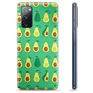 Etui TPU - Samsung Galaxy S20 FE - Wzór Awokado