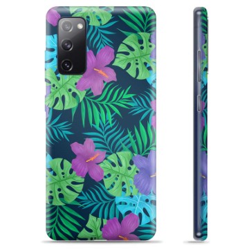 Etui TPU - Samsung Galaxy S20 FE - Tropikalne Kwiaty