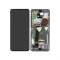 Samsung Galaxy S20 Ultra 5G Panel Przedni i Wyświetlacz LCD GH82-22327C - Biel