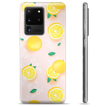 Etui TPU - Samsung Galaxy S20 Ultra - Wzór Cytryny