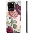 Etui TPU - Samsung Galaxy S20 Ultra - Romantyczne Kwiaty