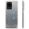 Etui TPU - Samsung Galaxy S20 Ultra - Płatki Śniegu