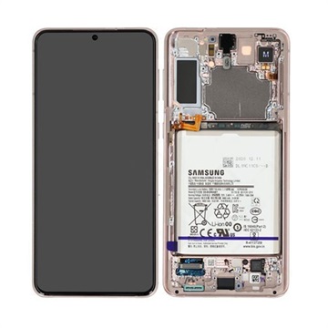 Samsung Galaxy S21+ 5G Ekran LCD (Pakiet naprawczy) GH82-24555B - Fiołek