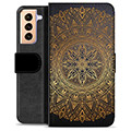 Etui Portfel Premium - Samsung Galaxy S21+ 5G - Mandala