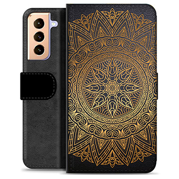 Etui Portfel Premium - Samsung Galaxy S21+ 5G - Mandala