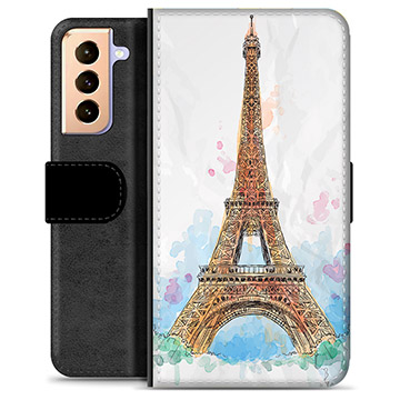 Etui Portfel Premium - Samsung Galaxy S21+ 5G - Paryż