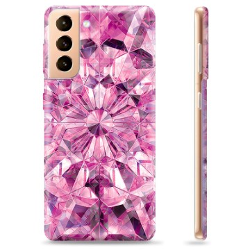 Etui TPU - Samsung Galaxy S21+ 5G - Różowy Kryształ