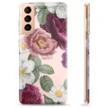 Etui TPU - Samsung Galaxy S21+ 5G - Romantyczne Kwiaty