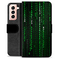 Etui Portfel Premium - Samsung Galaxy S21 5G - Zaszyfrowane